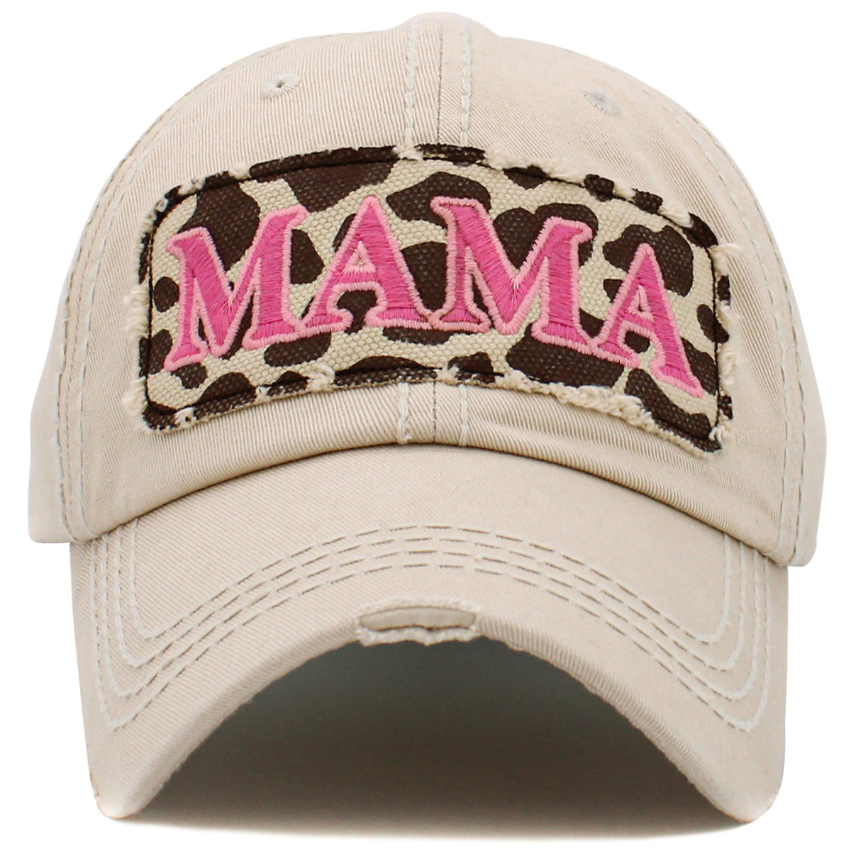 1523 - MAMA Hat - Stone