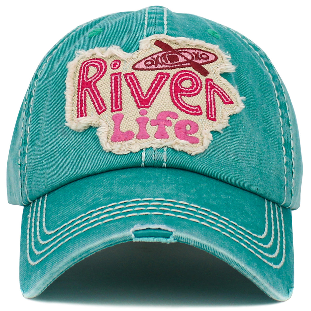 1532 - River Life Hat - Turquoise