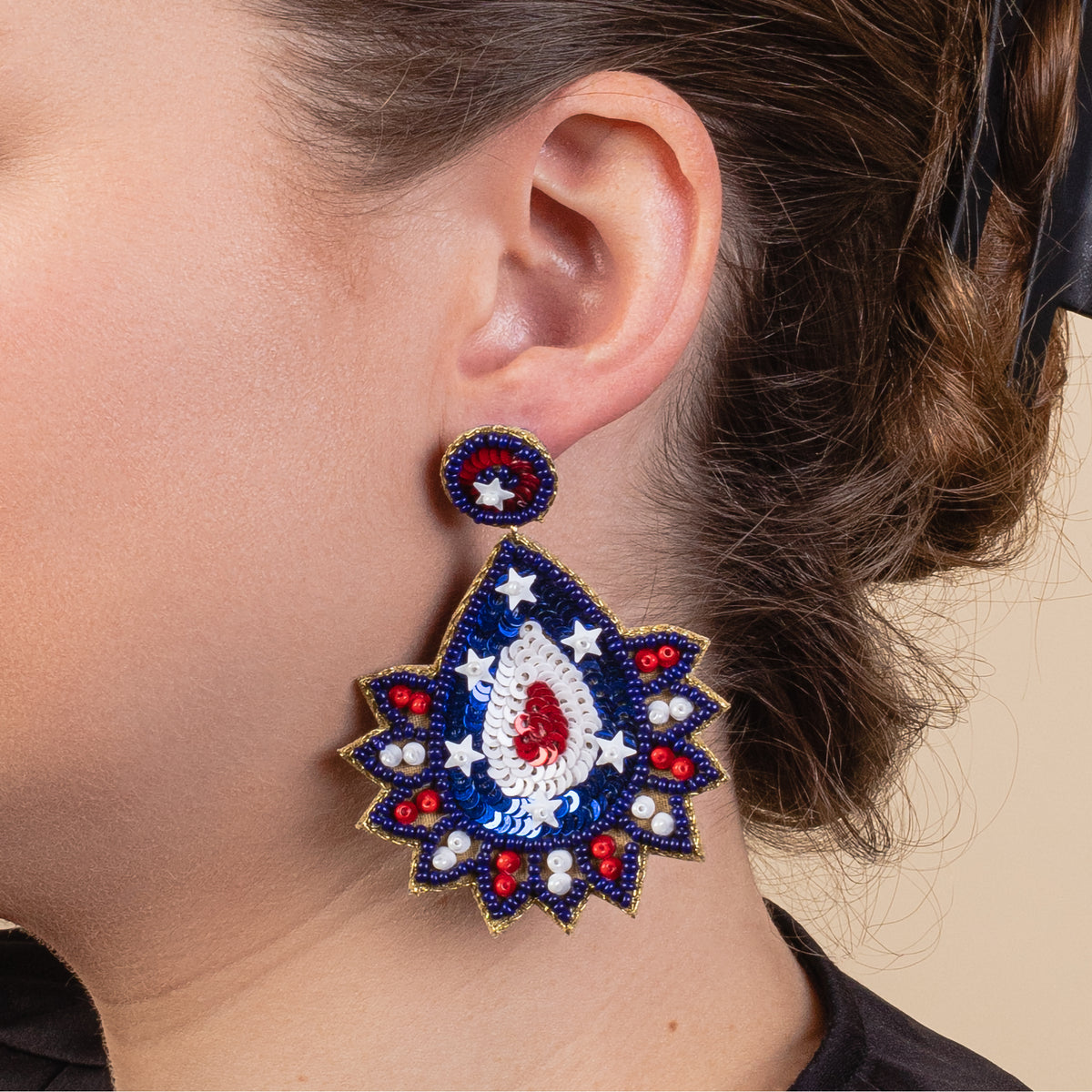 1542 - Firework Earrings