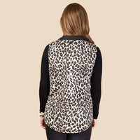 Load image into Gallery viewer, 10451 - Leopard Reversible Vest with Pockets
