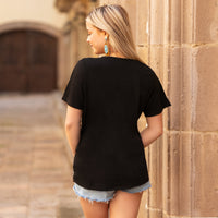 Load image into Gallery viewer, 10505 - Leopard Vertical Color Block Top
