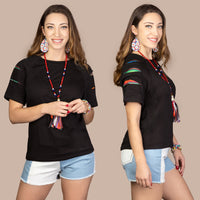 Load image into Gallery viewer, 10535 - Half Sleeve Top with Cut Sleeves
