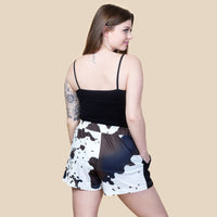 Load image into Gallery viewer, 10556 - Cow Print Shorts
