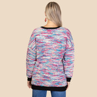 Load image into Gallery viewer, 10656 - Knit Long Sleeve Sweater - Multi

