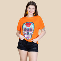 Load image into Gallery viewer, 10901 - Sugar Skull T-Shirt
