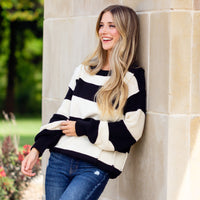 Load image into Gallery viewer, 10958 - Striped Sweater
