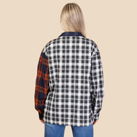Load image into Gallery viewer, 10964 - Multi Plaid Long Sleeve Top
