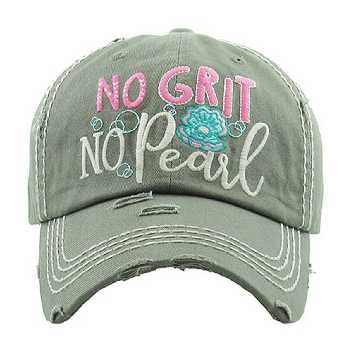 1236 - No Grit No Pearl Hat - Mos