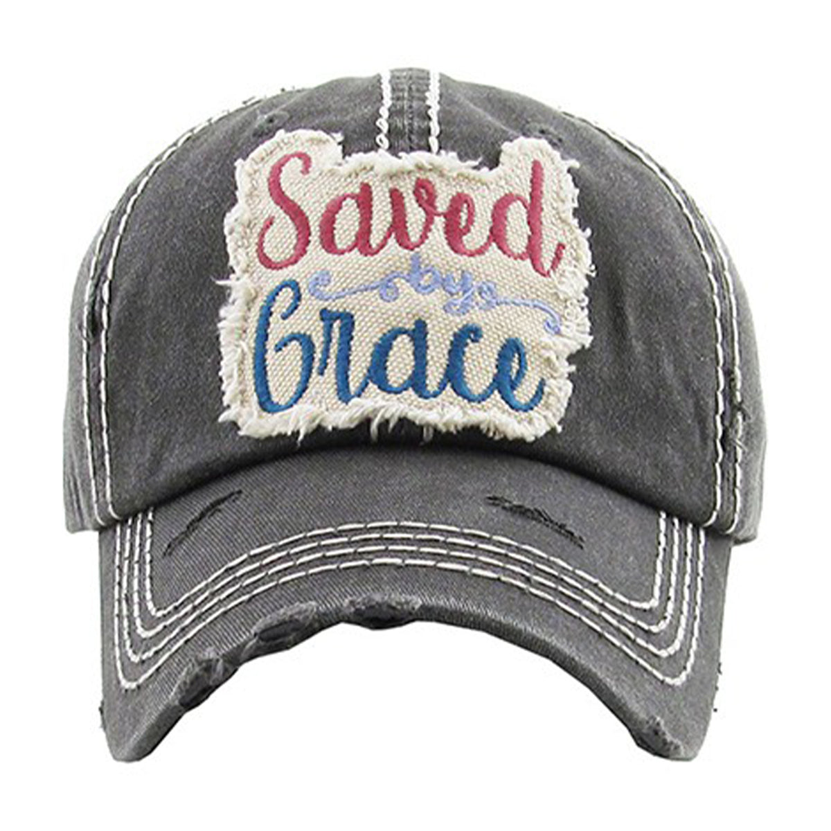 1240 - Saved By Grace Hat