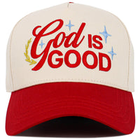 Load image into Gallery viewer, 1631 - God is Good Hat - Red
