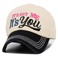Load image into Gallery viewer, 1640 - It's Not Me It's You Hat - Khaki
