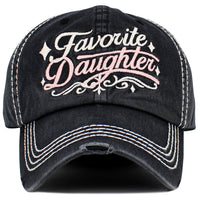 Load image into Gallery viewer, 1641 - Favorite Daughter Hat - Black
