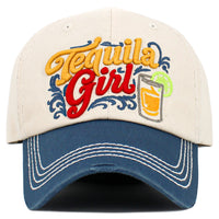 Load image into Gallery viewer, 1642 - Tequila Girl Hat - Navy Blue
