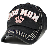 Load image into Gallery viewer, 1646 - Dog Mom Hat - Black
