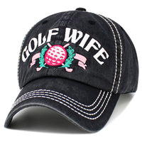 Load image into Gallery viewer, 1648 - Golf Wife Hat - Black
