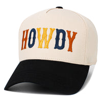 Load image into Gallery viewer, 1650 - HOWDY Hat - Black
