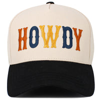 Load image into Gallery viewer, 1650 - HOWDY Hat - Black
