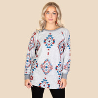 Load image into Gallery viewer, 20139 - Geometric Print Top
