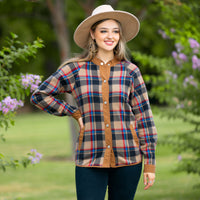 Load image into Gallery viewer, 20213 - Plaid Flannel Jacket
