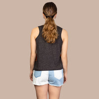 Load image into Gallery viewer, 210008 - Color Block Leopard Tank Top
