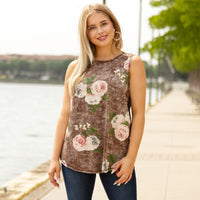 Load image into Gallery viewer, 30034 - Floral Tank Top
