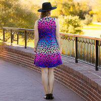 Load image into Gallery viewer, 30068 - Multi Leopard Dress with Pockets
