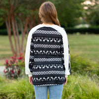 Load image into Gallery viewer, 40007 - Reindeer and Snowflake Christmas Sweater
