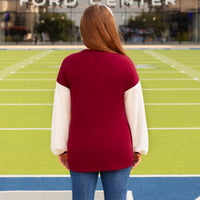 Load image into Gallery viewer, 40015 - Game Day Long Sleeve Top - Maroon

