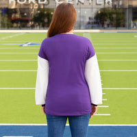 Load image into Gallery viewer, 40015 - Game Day Long Sleeve Top - Purple
