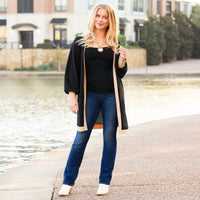 Load image into Gallery viewer, 40016 - Shimmery Cardigan with Pockets
