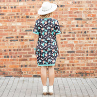 Load image into Gallery viewer, 40049 - Western Cactus Print Dress with Pockets
