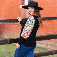 Load image into Gallery viewer, 40058 - Leopard Patchwork Print Long Sleeve Top
