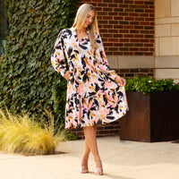 Load image into Gallery viewer, 40064 - Floral Dress with Pockets
