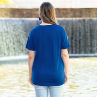 Load image into Gallery viewer, 50078 - 4th of July Half Sleeve Top
