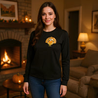 Load image into Gallery viewer, 50130 - Sequin Turkey Long Sleeve Top
