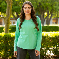 Load image into Gallery viewer, 50135 - V-Neck Textured Sweater
