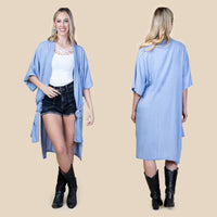 Load image into Gallery viewer, 6510 - Solid Duster - Lilac
