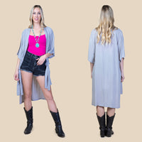 Load image into Gallery viewer, 6510 - Solid Duster - Light Brown
