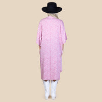 Load image into Gallery viewer, 6706 - Leopard Duster - Pink

