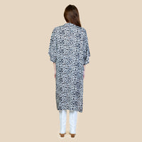 Load image into Gallery viewer, 6711 - Leopard Duster - Grey
