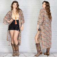 Load image into Gallery viewer, 6714 - Bohemian Duster - Green
