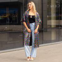 Load image into Gallery viewer, 6721 - Sequin Duster - Multi
