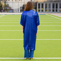 Load image into Gallery viewer, 6721 - Sequin Duster - Royal Blue
