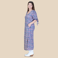 Load image into Gallery viewer, 6782 - V-Neck Floral Dress with Pockets
