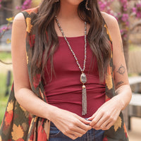 Load image into Gallery viewer, 72765 - Natural Stone Necklace
