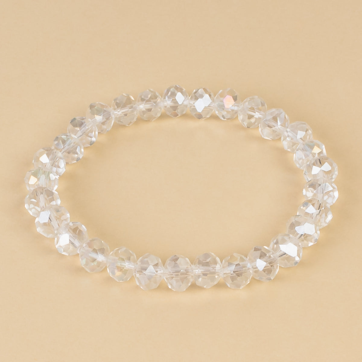 74604 - 20 - Crystal Bracelet - Clear AB