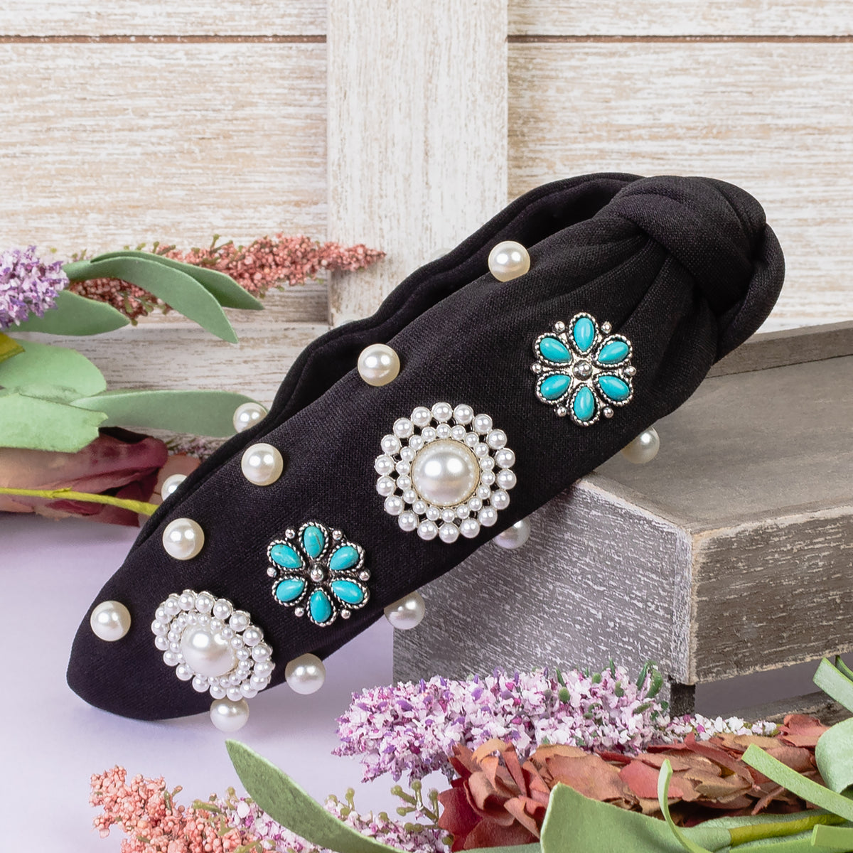 79007 - Western Headband - Black