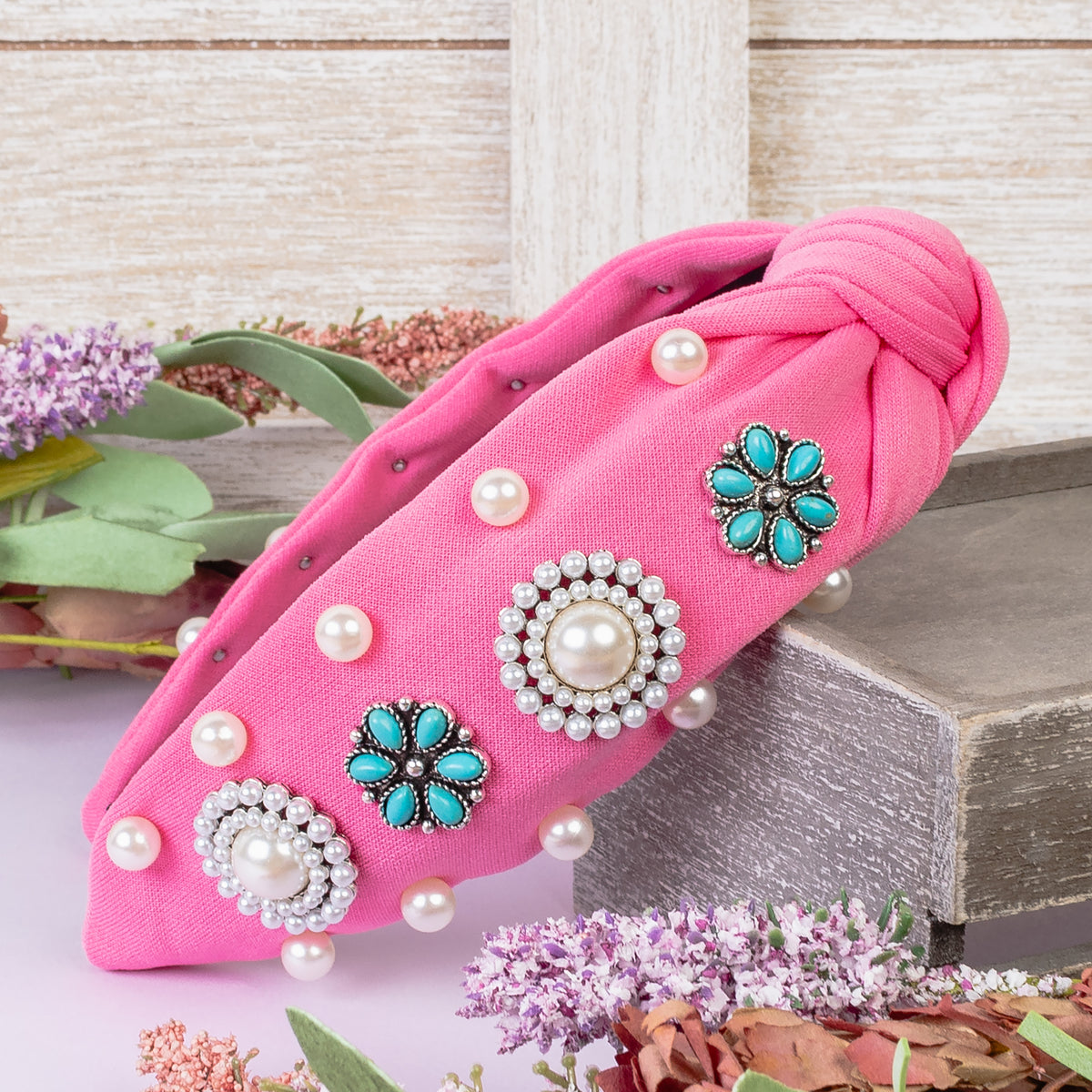 79007 - Western Headband - Fuchsia