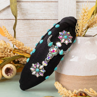 Load image into Gallery viewer, 79009 - Western Headband - Black
