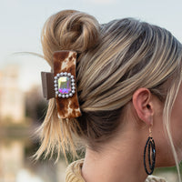 Load image into Gallery viewer, 79032 - Western Claw Clip - Brown
